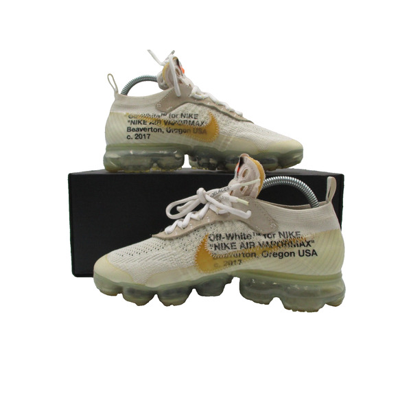 Nike Off-White Air VaporMax 2017 “The Ten” Sail/White AA3831-100 Size 7 (1H2) - Picture 3 of 16